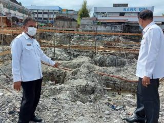 Pemkab Sintang Nilai Bangunan Baru Eks Kebakaran Pasar Inpres Langgar Tata Ruang