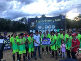 Final Turnamen Sepakbola " Liga Seberang Kito ", Anggota DPRD Kabupaten Sintang berikan Apresiasi