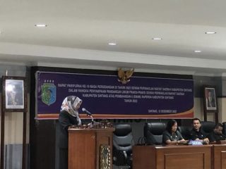 Pandangan Umum Fraksi Demokrat Terhadap 3 Raperda Kabupaten Sintang