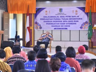 Pemkab Sintang Gelar Halal Bi Halal dan Peringati Hari Otonomi Daerah