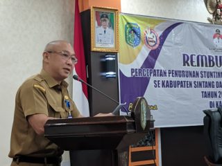 Harisinto Linoh Harap Prevalensi Stunting Menurun Hingga 14 Persen