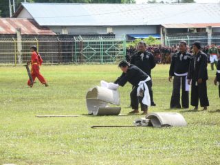 Atraksi Pencak Silat Meriahkan HUT Kota Sintang ke-662, Ini Kata Wabup Melkianus