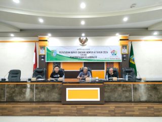 Bupati Sintang Hadiri Sosialisasi Perbup tentang Pemerintahan Kolaboratif