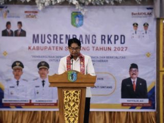 Bappeda Sintang Ungkap Arah Pembangunan 2027
