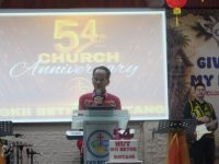 Hadiri HUT ke-54 GKII Bethel, Bupati Sintang Ajak Jemaat Jaga Kedamaian