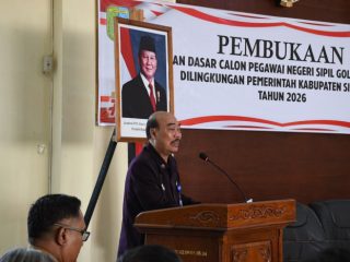 183 CPNS Pemkab Sintang Ikuti Pelatihan Dasar Tahun 2026