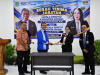 Sertijab Kadis DPMPTSP Sintang, Kartiyus: Tetap Kompak dan Berikan Pelayanan Terbaik